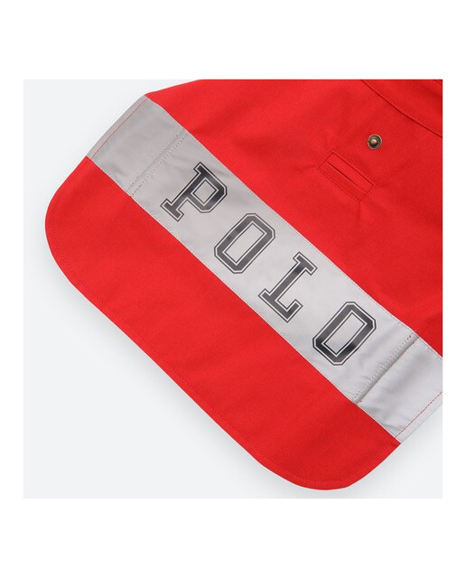 Chubasquero Ralph Lauren para perros Rojo / Azul-4