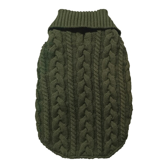 Jersey Fred & Rita para perros tricot grueso trenzado