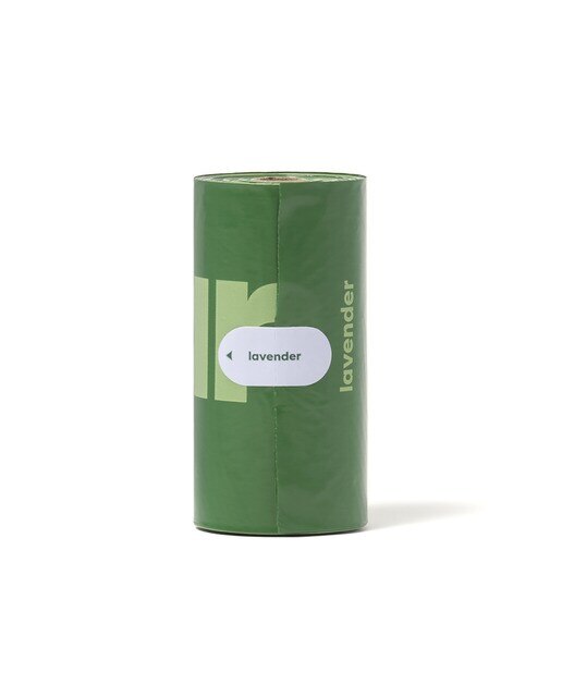 Display bolsas recambio Earth Rated para perros lavanda 21 rollos Verde-3