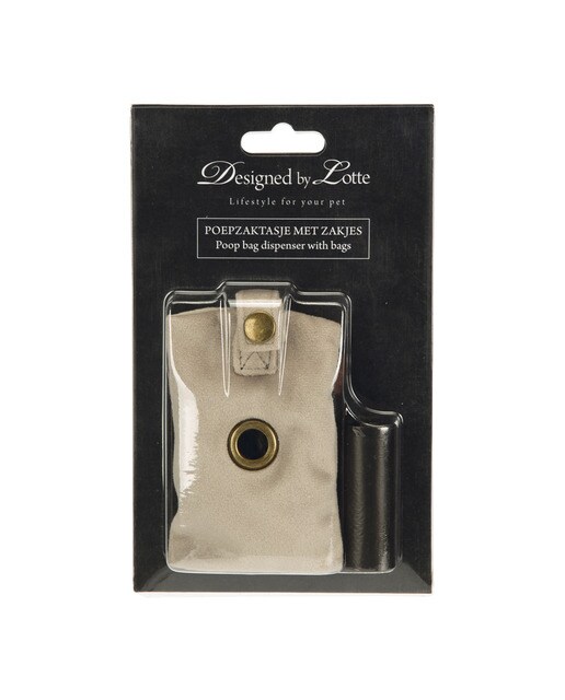 Dispensador de bolsas Designed by Lotte para excrementos de perros Gris-2