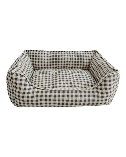Fred & Rita - Cama Fred & Rita para perros y gatos cuadros vichy cojín memory foam