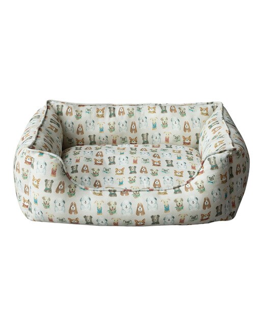 Fred & Rita - Cama Fred & Rita para perros y gatos estampado perritos