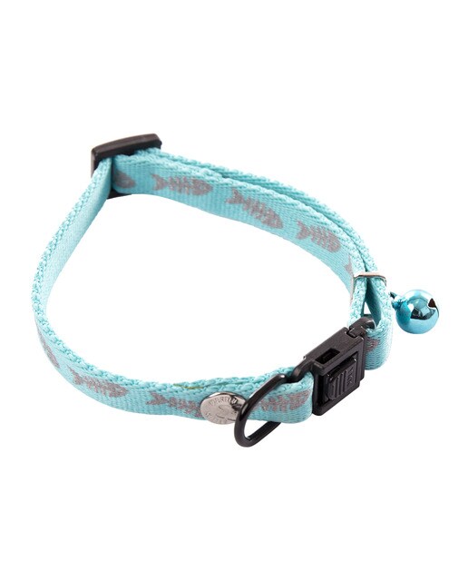 Martin Sellier - Collar Martin Sellier para gatos fluo fish