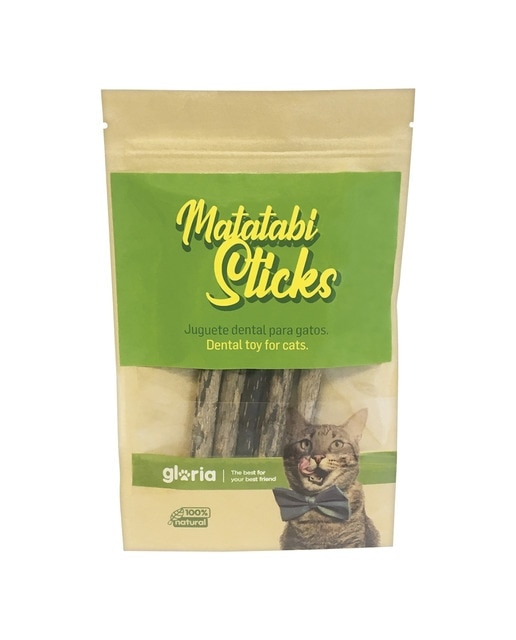 Gloria - Juguete dental Gloria para gatos Matatabi Sticks