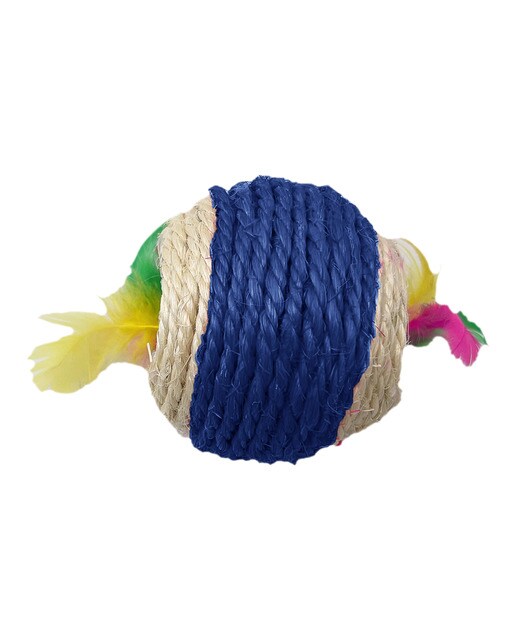Fred & Rita - Juguete Fred & Rita para gatos pelota con pluma