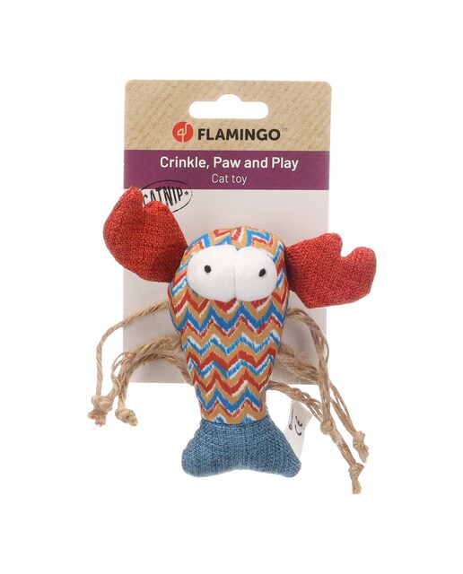 Flamingo - Juguete Flamingo para gatos Robla langosta