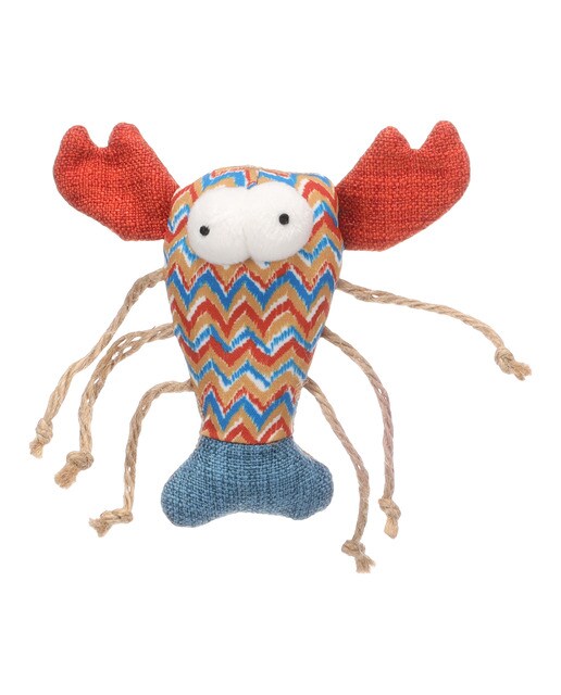 Juguete Flamingo para gatos Robla langosta Multicolor-2
