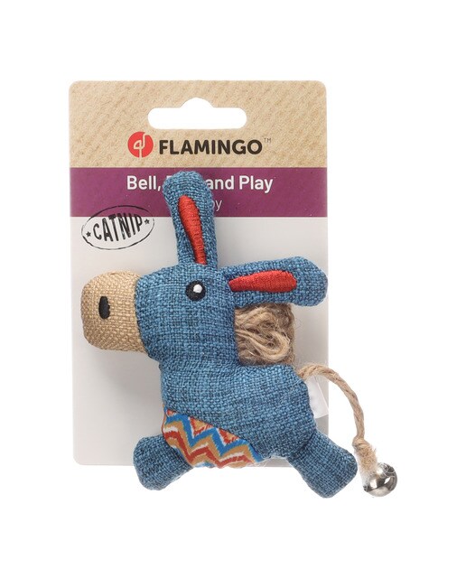 Flamingo - Juguete Flamingo para gatos Robla burro multicolor
