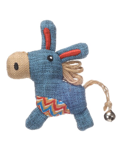 Juguete Flamingo para gatos Robla burro multicolor Azul-2