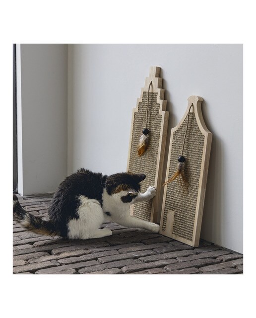 Rascador Designed by Lotte para gatos tabla Vicky Beige-3