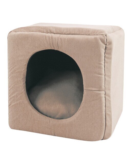 Yagu - Cubo Yagu para gatos y perros pequeños color liso