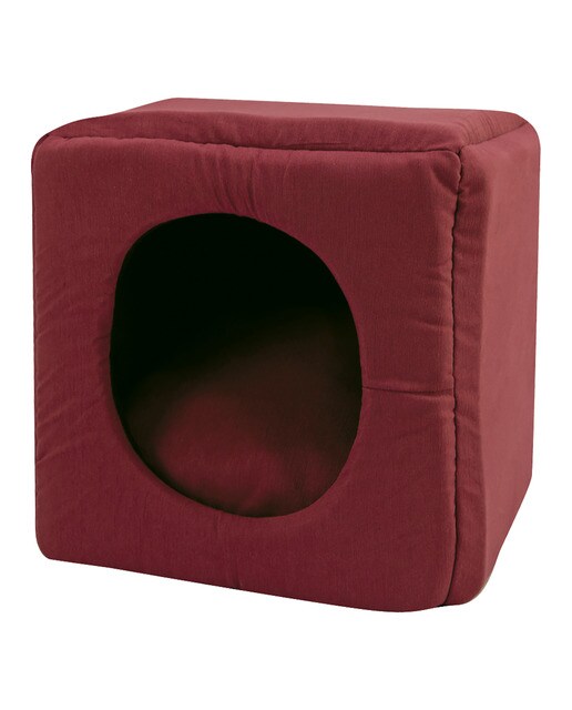 Yagu - Cubo Yagu para gatos y perros pequeños color liso