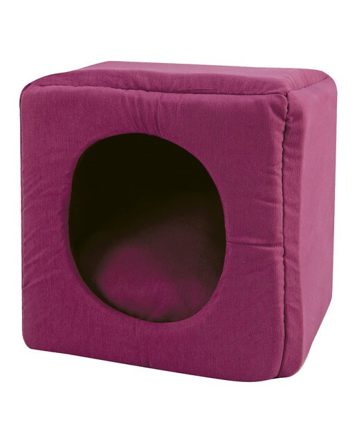 Yagu - Cubo Yagu para gatos y perros pequeños color liso