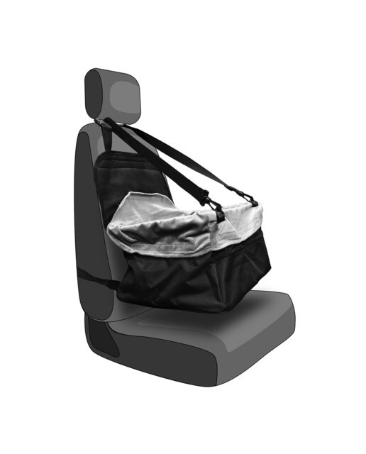 Asiento para coche Flamingo Ula Negro / Gris-2