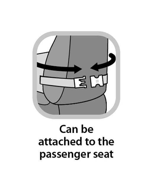 Asiento para coche Flamingo Ula Negro / Gris-5