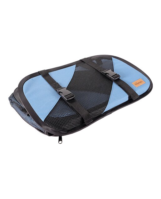 Imagen 4 de Bolso transportín Ibiyaya para perros y gatos plegable Azul / Negro
