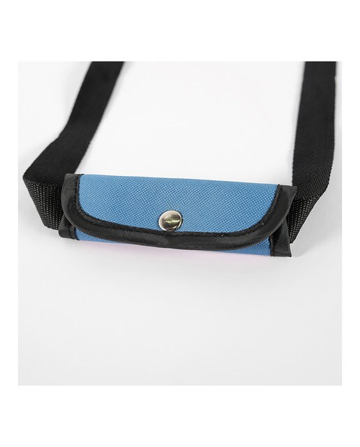 Imagen 6 de Bolso transportín Ibiyaya para perros y gatos plegable Azul / Negro