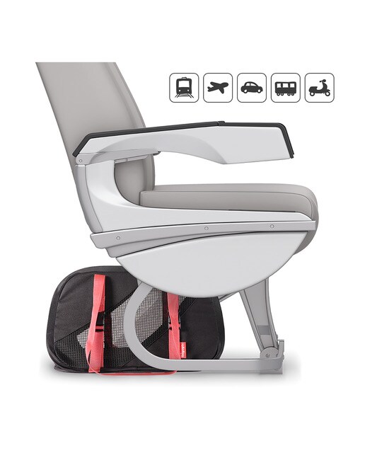Imagen 7 de Bolso transportín Ibiyaya para perros y gatos plegable Negro / Rojo