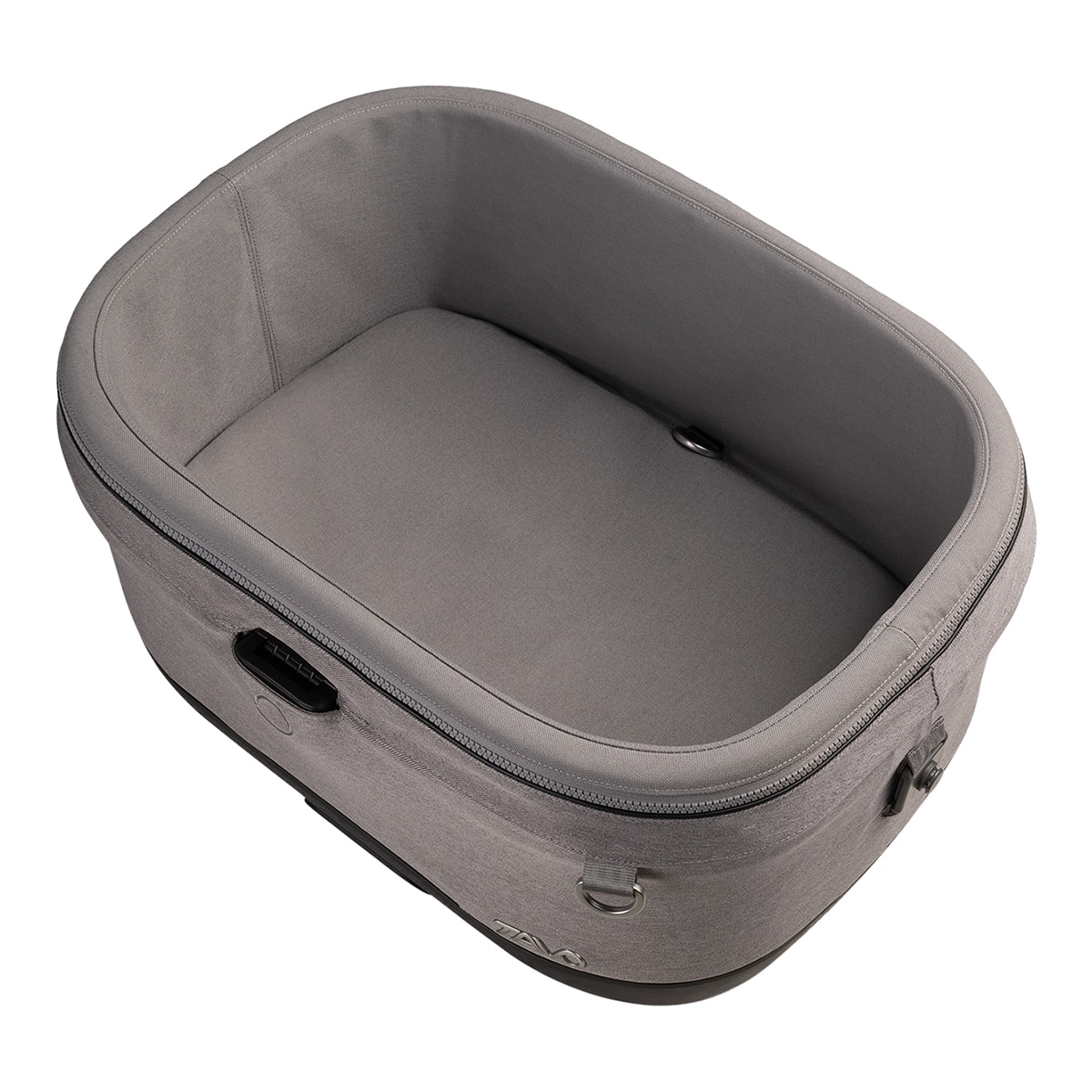 Imagen 7 de Transportín con sistema de protección para perros y gatos Tavo Pets Maeve Iso Gris