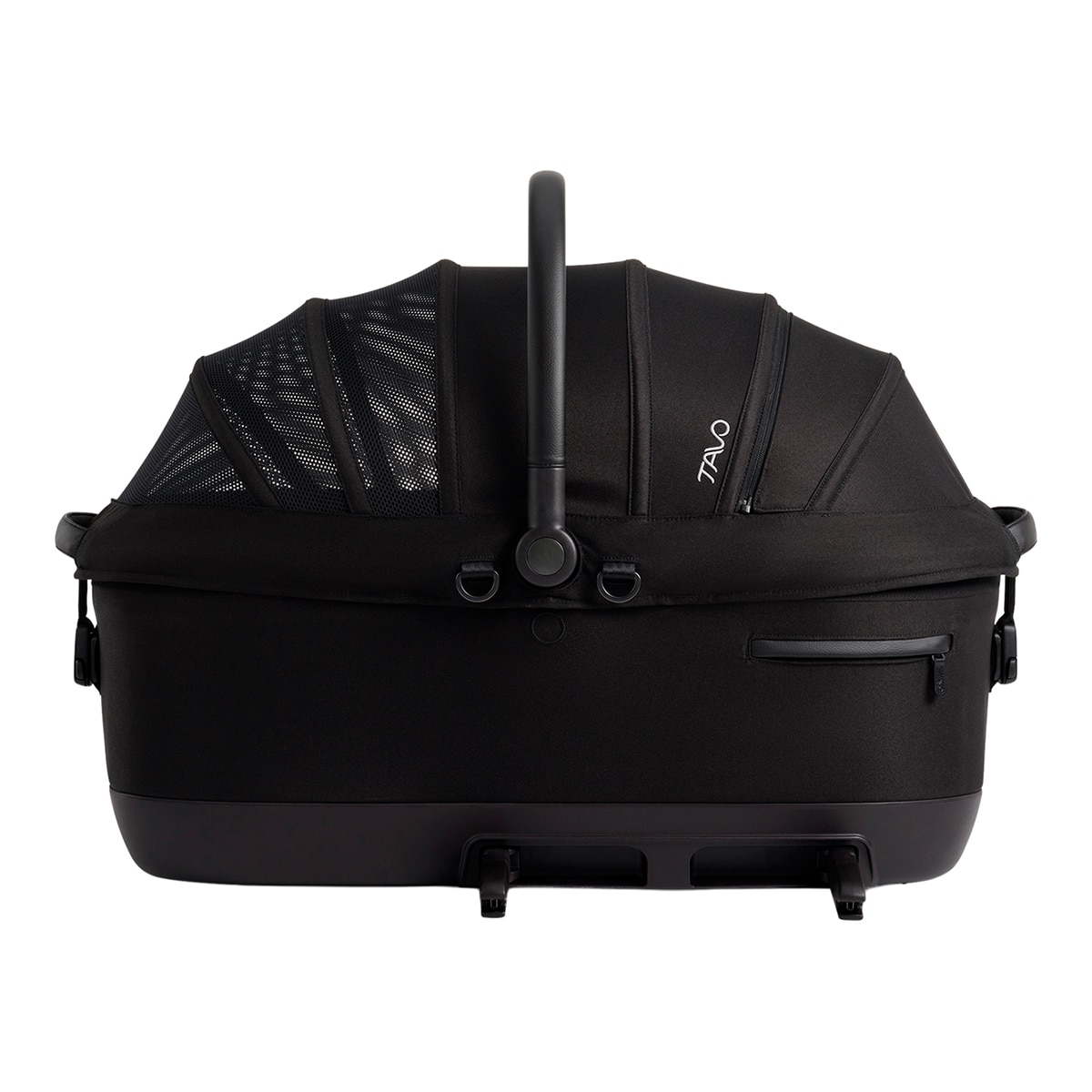 Transportín con sistema de protección para perros y gatos Tavo Pets Maeve Iso Negro-4