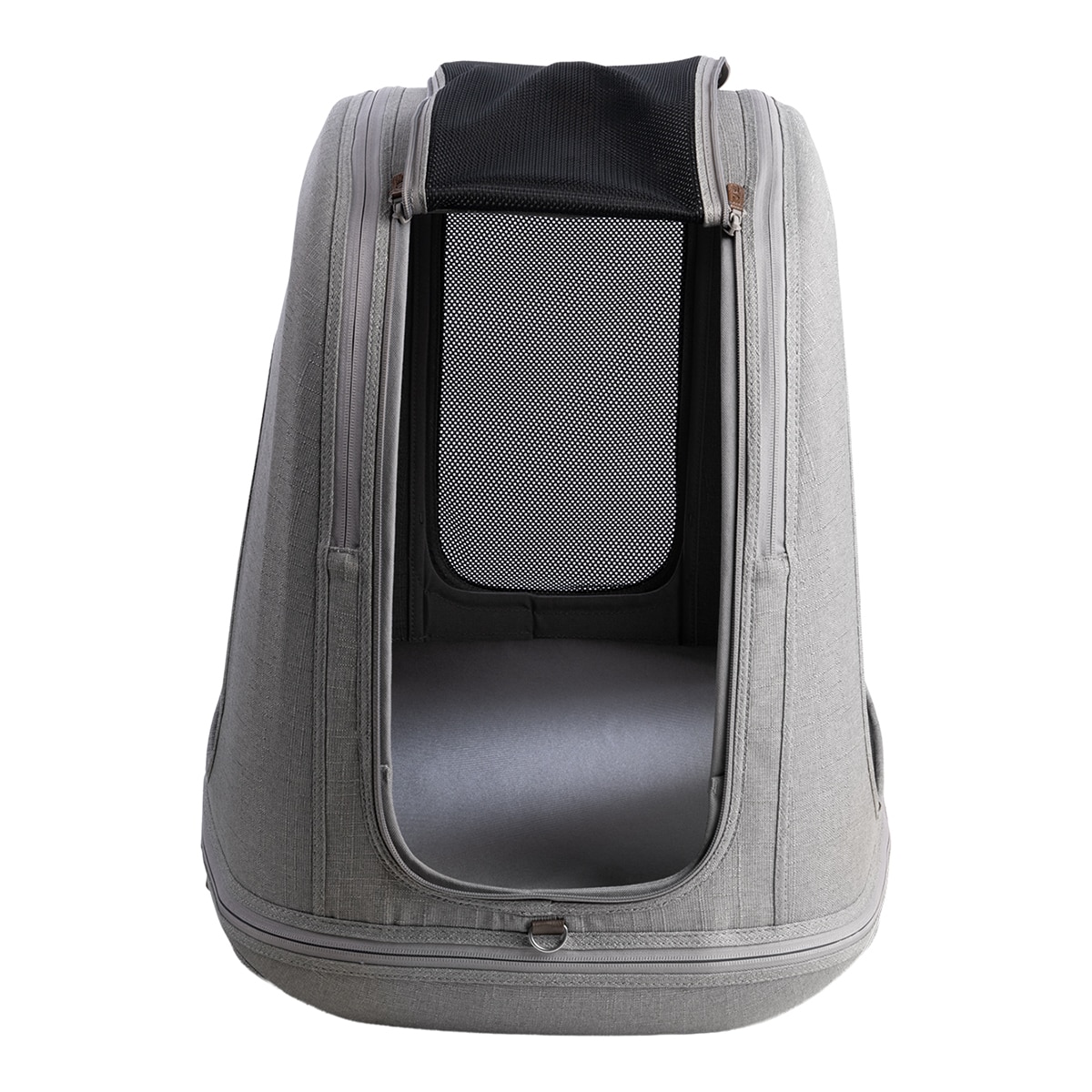 Imagen 4 de Transportín Tavo Pets para perros y gatos Crispin Gris