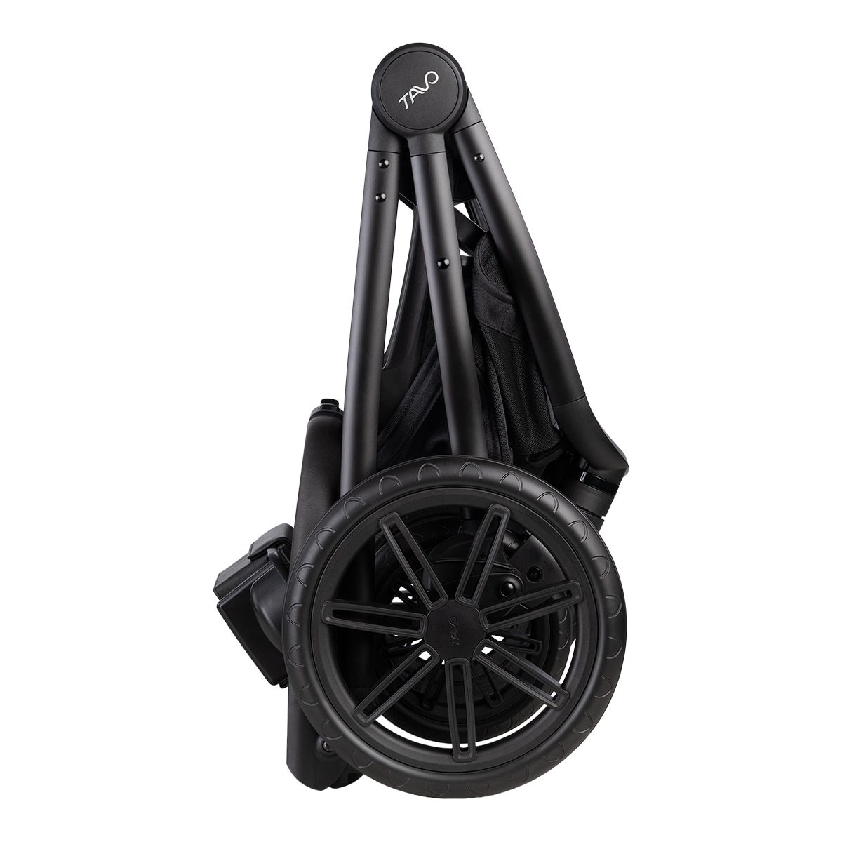 Imagen 2 de Chasis de cochecito para perros y gatos Tavo Pets Roscoe Trek Negro