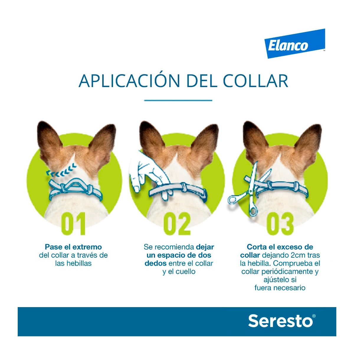 Seresto 1,25 g + 0,56 g collar medicamentoso para perros 8 kg 4