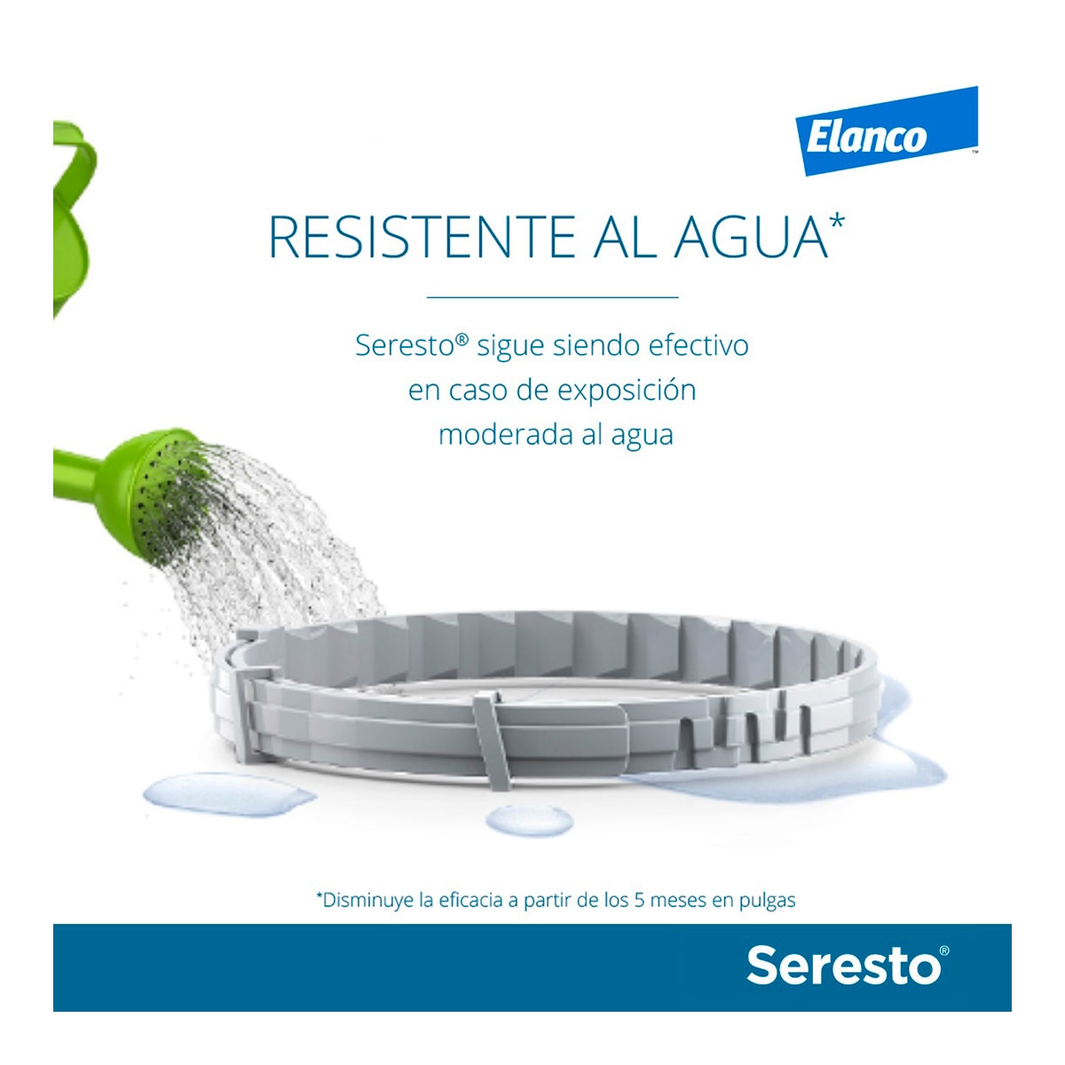 Seresto 1,25 g + 0,56 g collar medicamentoso para perros 8 kg 8
