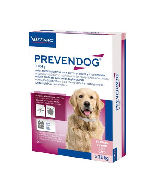Prevendog - Prevendog 1,304 g collar medicamentoso para perros grandes y muy grandes