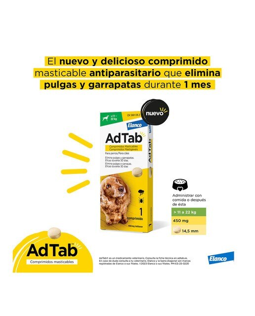 AdTab 450 mg - Chewable tablet 3