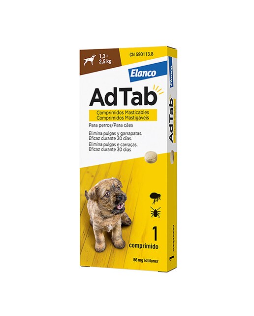 Elanco - AdTab 56 mg - Chewable tablet