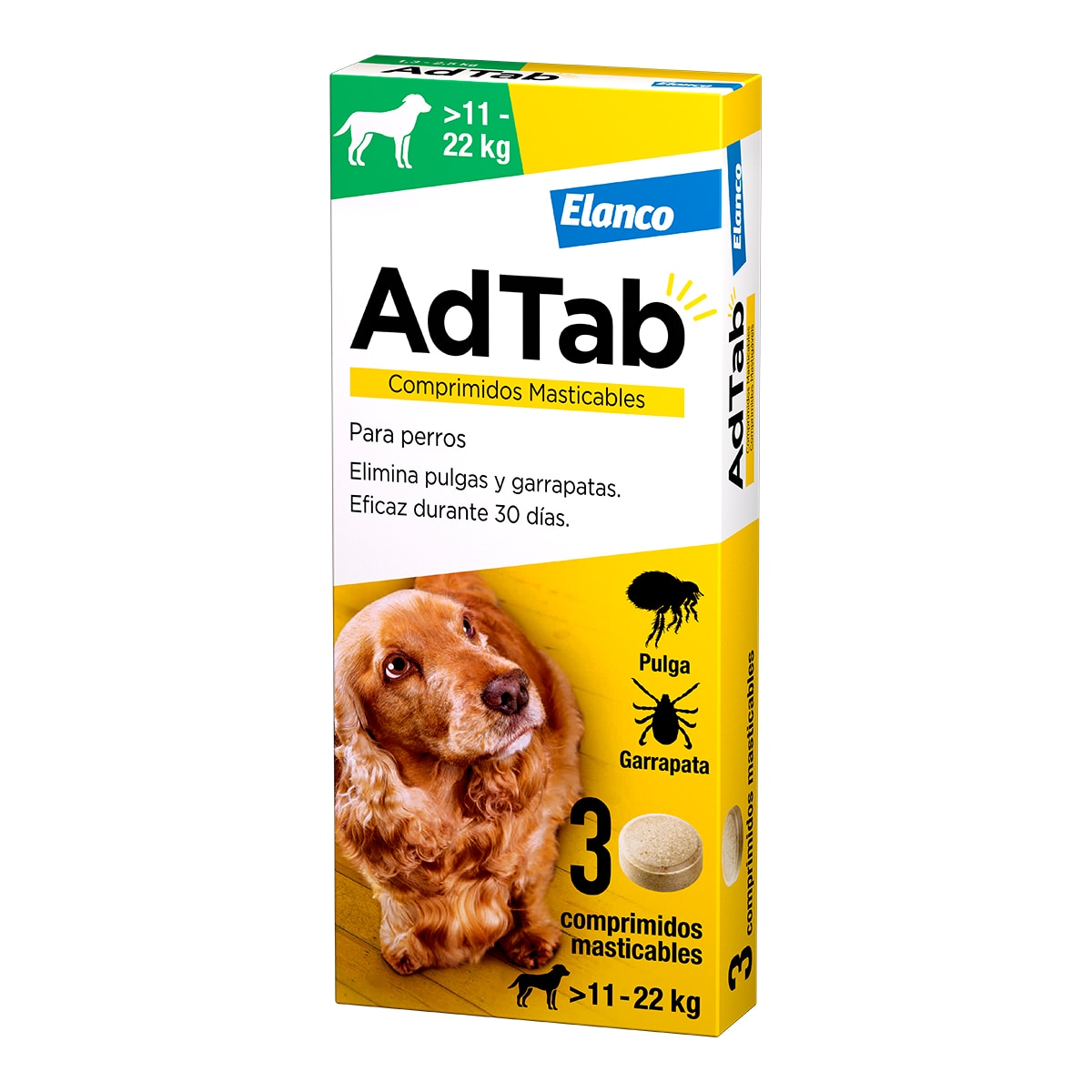 Imagen 1 de AdTab 450 mg - Chewable tablet