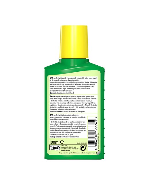 Purificador de agua para tortugas Tetra Reptosafe 100 ml 2