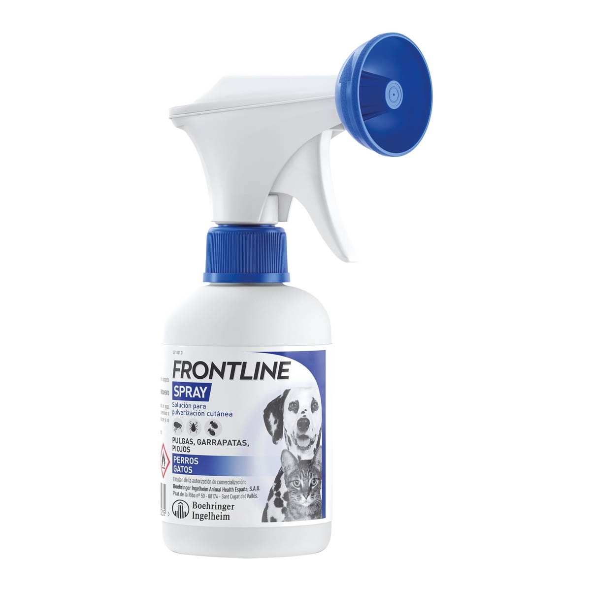 Frontline - Frontline Spray 2,5 mg-ml solución para pulverización cutánea.