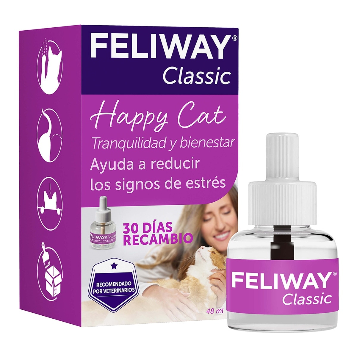 Feliway - Recambio Felyway para gatos 48 ml