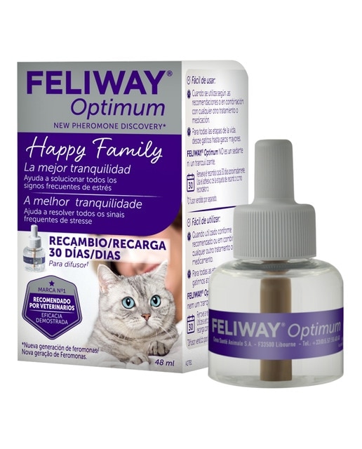 Imagen 0 de Recambio Feliway Optimum para gatos 48 ml