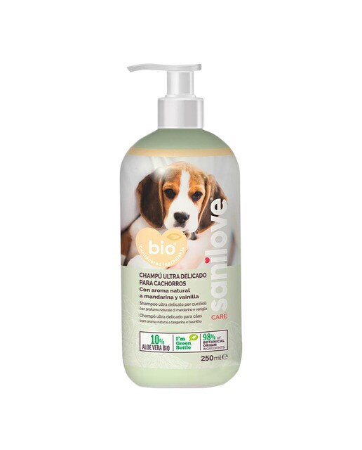 Champú utradelicado para cachorros Bio Sanilove 250 ml