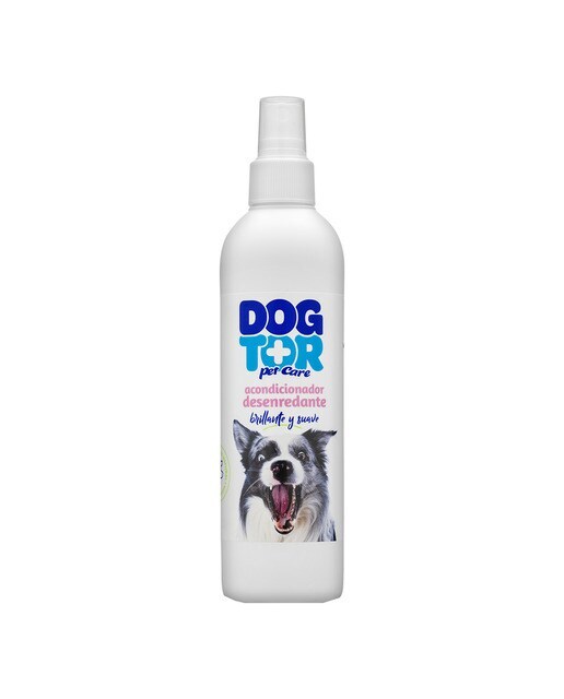 Acondicionador desenredante Dogtor para perros brillante y suave 250 ml