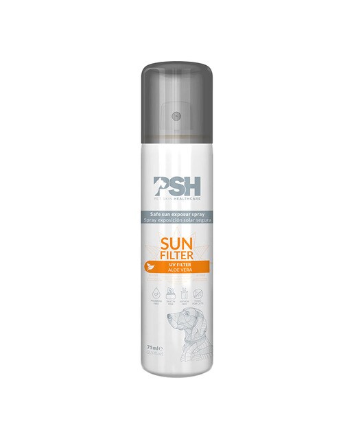PSH Cosmetics - Spray filtro solar PSH Cosmetics para perros Sun Filter 75 ml