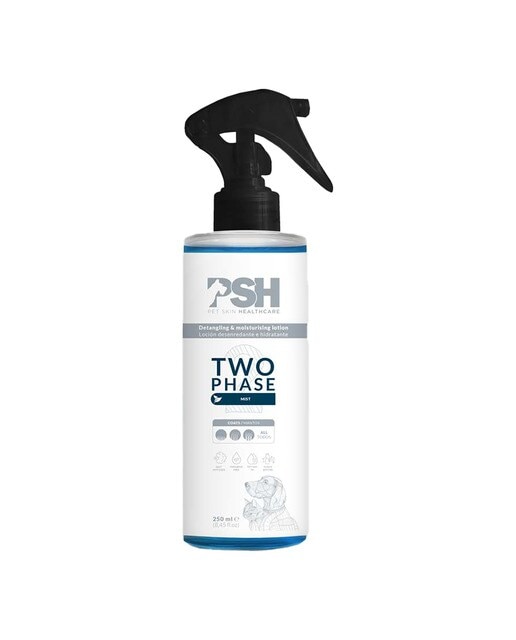 PSH Cosmetics - Loción desenredante PSH Cosmetics para perros y gatos Two Phase 250 ml