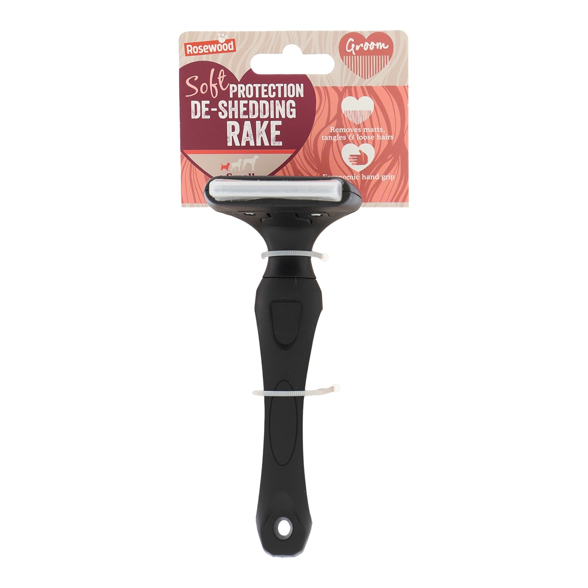 Imagen 0 de Peine rastrillo deslanador Rosewood para perros
