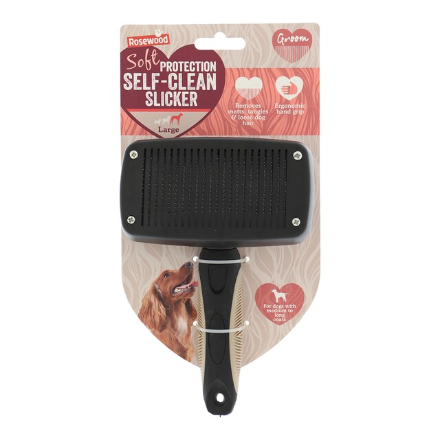 Carda Silcker autolimpieza Rosewood para perros
