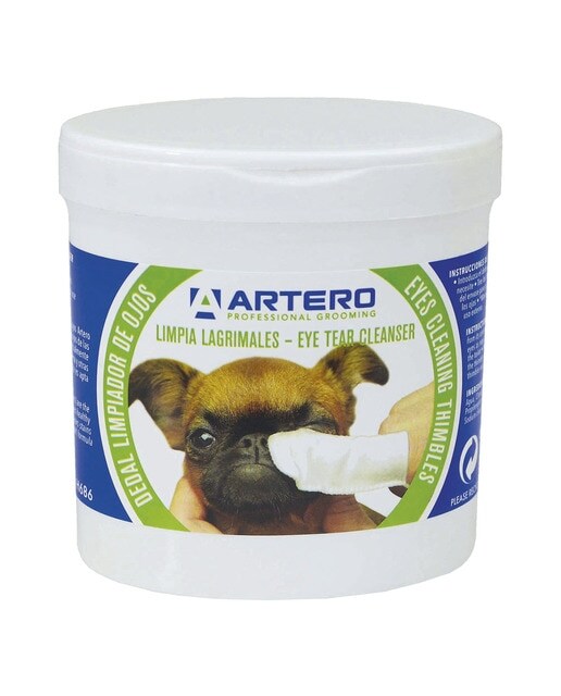 Dedales limpieza ocular Artero para perros 50 uds
