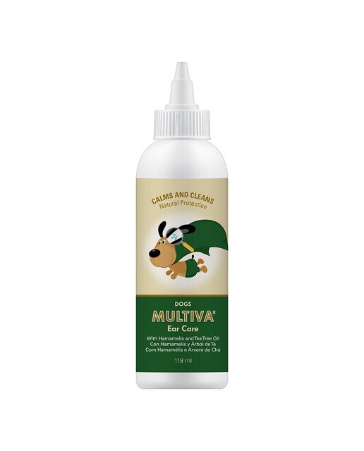 Solución ótica Multiva Ear Care para perros Calms and Cleans