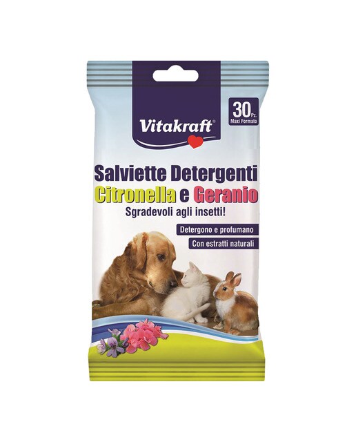 Imagen 0 de Toallitas higiénicas Vitakraft para perros, gatos y roedores 30 uds