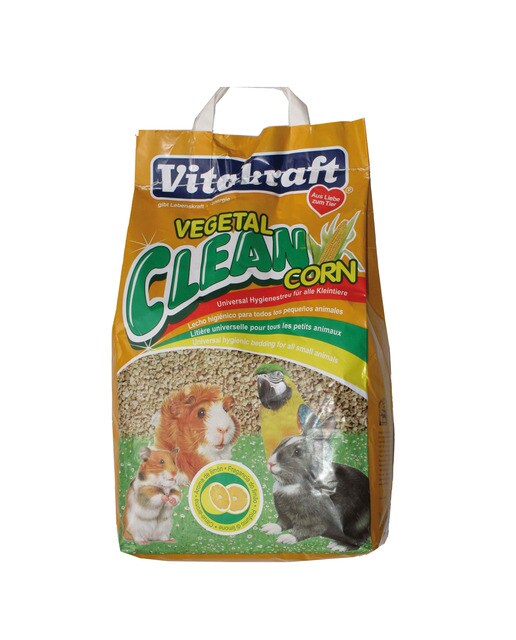 Imagen 0 de Lecho para mascotas Vitakraft Vegetal Clean Maiz 8 litros