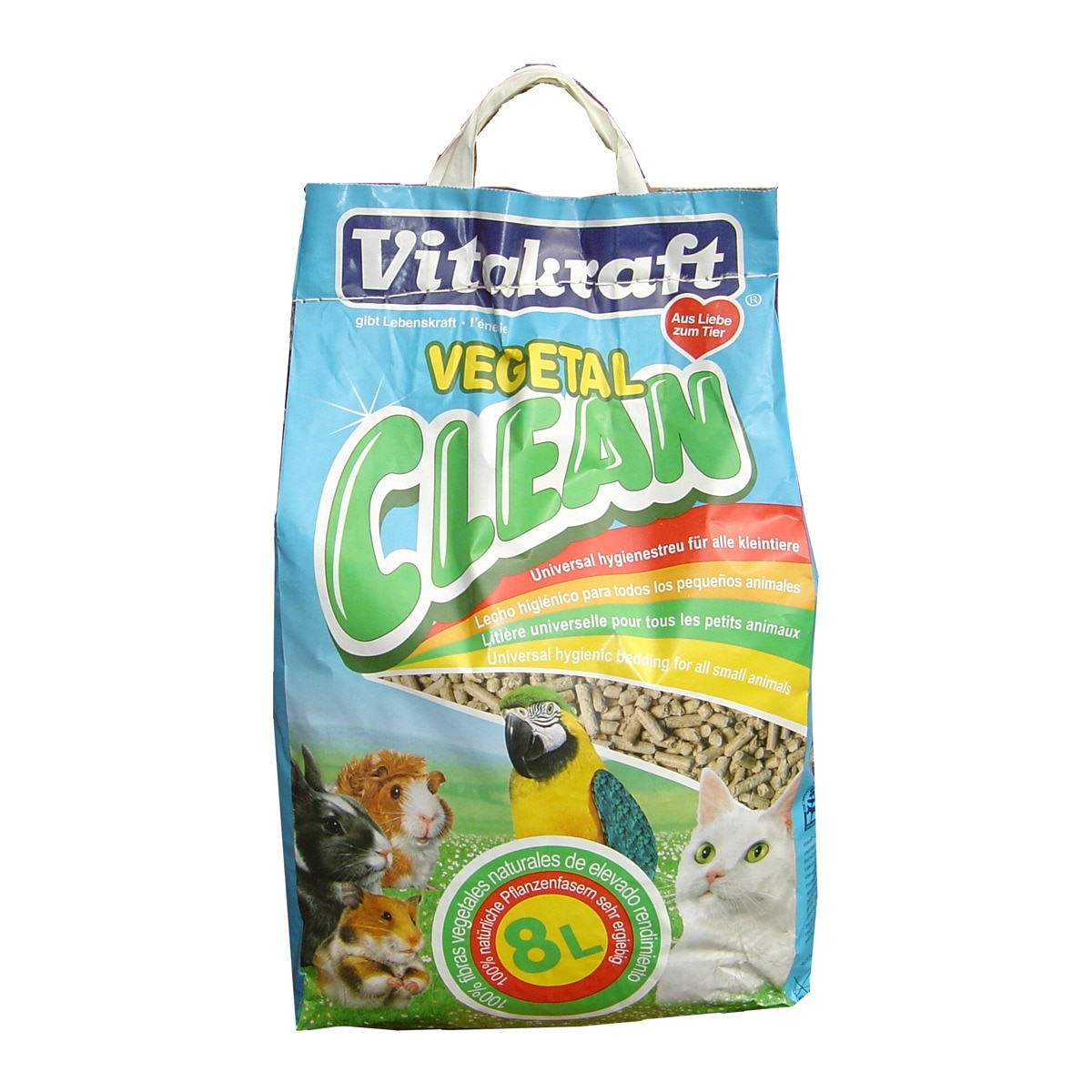 Vitakraft - Lecho Vitakraft para roedores, pájaros y gatos Vegetal Clean Universal.