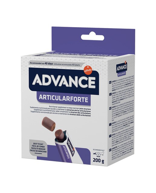 Advance - Suplemento nutricional para perros cachorros y adultos Advance Articular Forte 20 uds