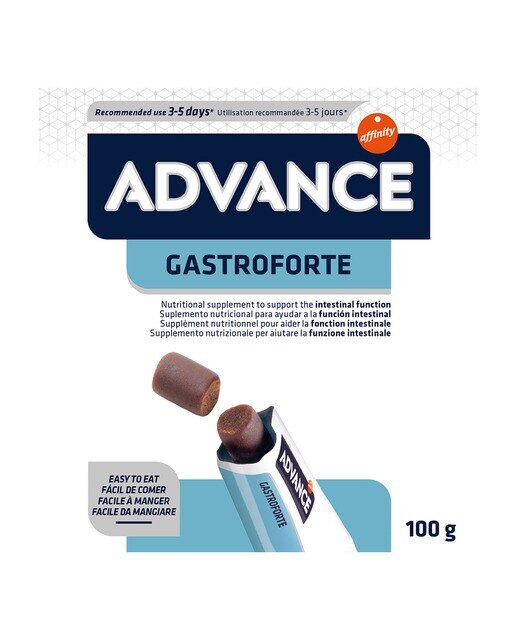 Suplemento para perros cachorros y adultos Advance GastroForte 10 uds 2
