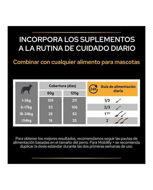 Suplemento para perros Purina Pro Plan Mobility + 6